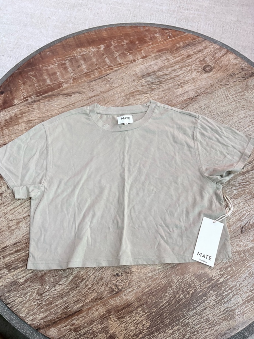 MATE cropped tee - NWT